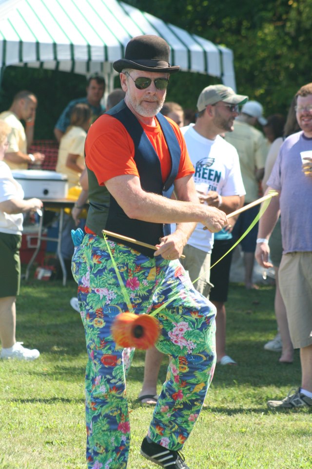Our friend Randini the Remarkable Juggler will be back to entertain the crowd 